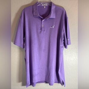 Peter Millar Summer Comfort Apache Desert Mountain Golf Polo Purple XL • MINT